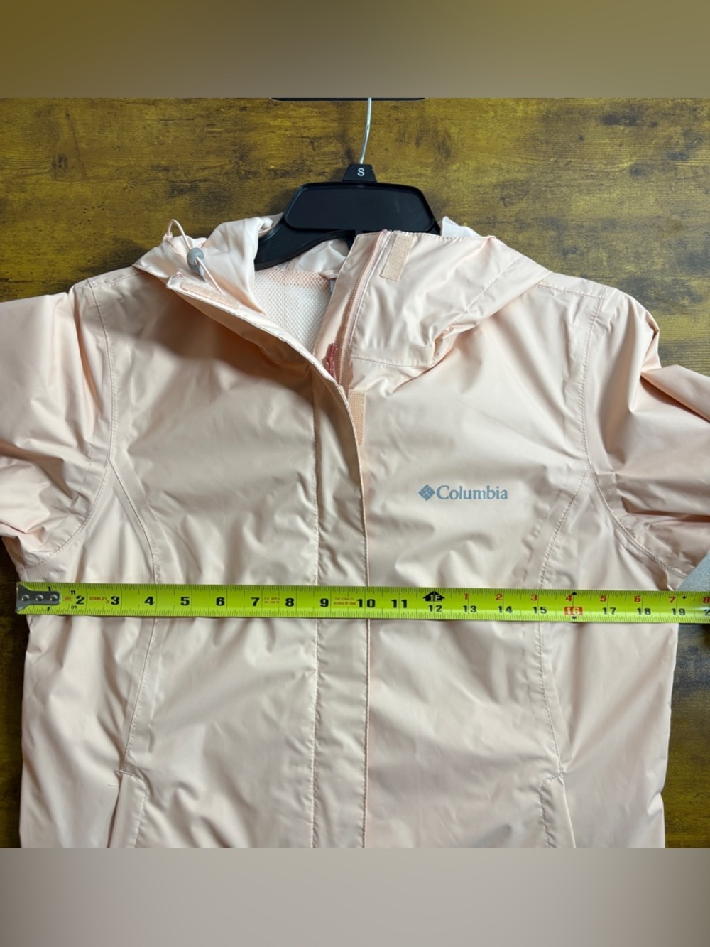 Columbia Women's Arcadia II Rain Jacket Peach Cloud Size S - Picture 6 of 7